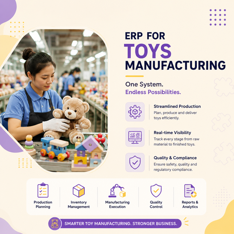 How DVNKS ERPNext Supports Toys Manufacturing Businesses - Cover Image